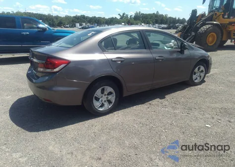 2013 Honda Civic Lx from USA, damaged, VIN 19XFB2F52DE292217